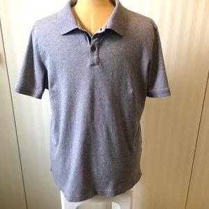 Banana Republic gray mens polo shirt Size L